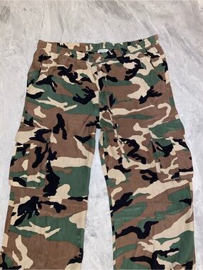 P.A.R.O.S.H. Silk Camo Cargo Pants